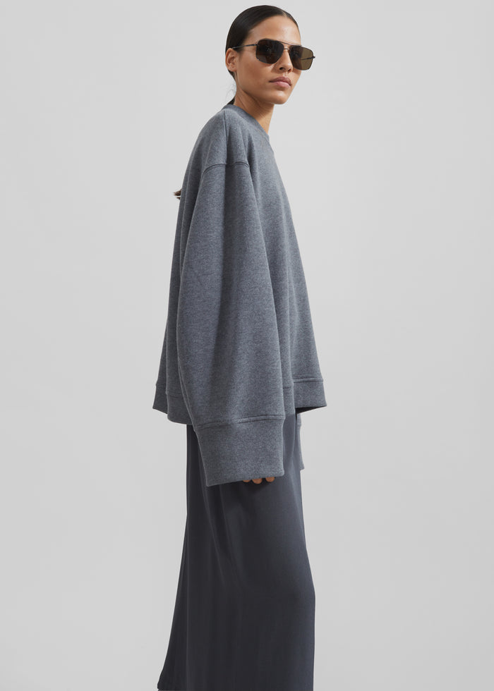 Talia Sweatshirt - Dark Grey