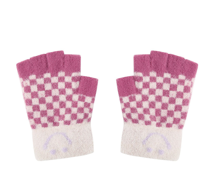 Fushsia/beige / One Size