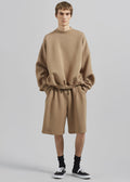 Tate Sweat Shorts - Camel