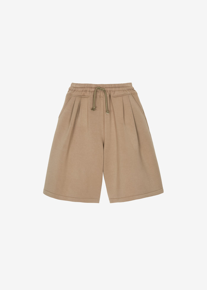 Tate Sweat Shorts - Camel
