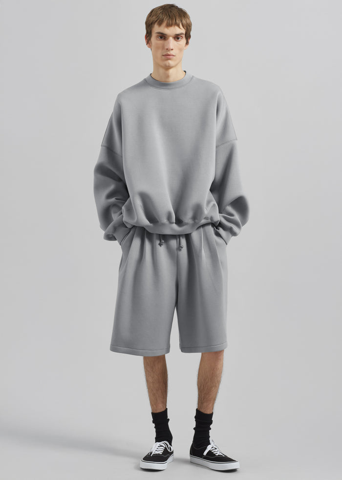Tate Sweat Shorts - Grey
