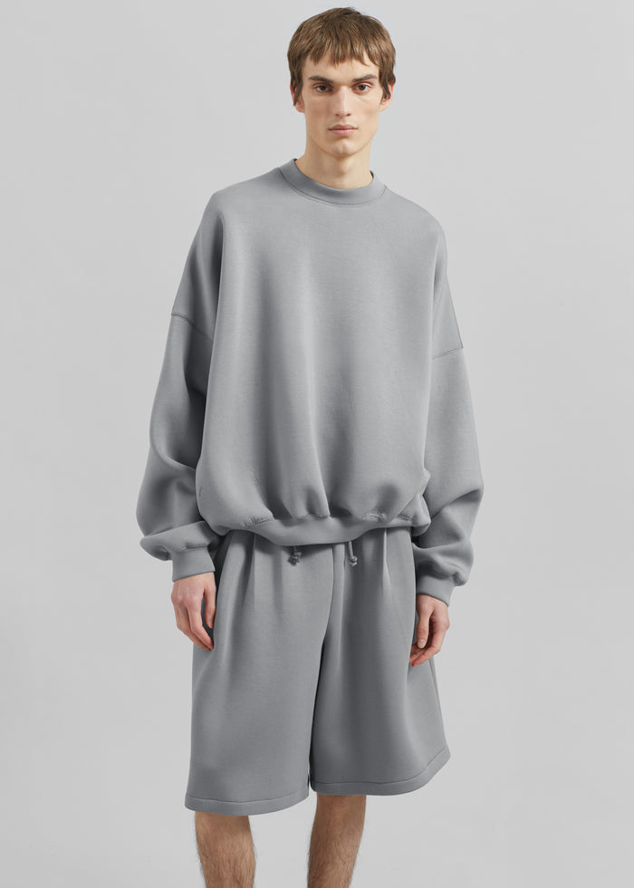 Tate Sweat Shorts - Grey