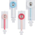 teether rattle/silicone pacy strap