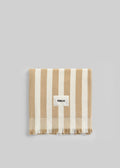 Tekla Beach Towel - Almond Stripes