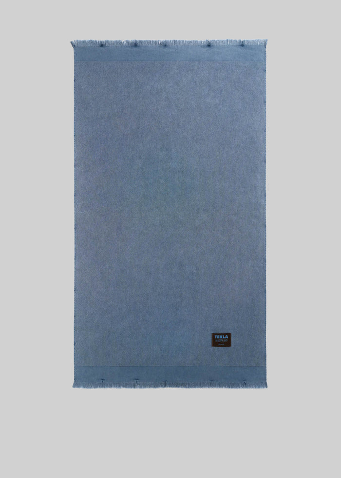 Tekla Beach Towel - Sun Bleached Navy