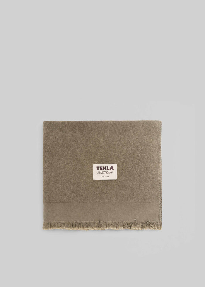 Tekla Beach Towel - Sun Bleached Taupe