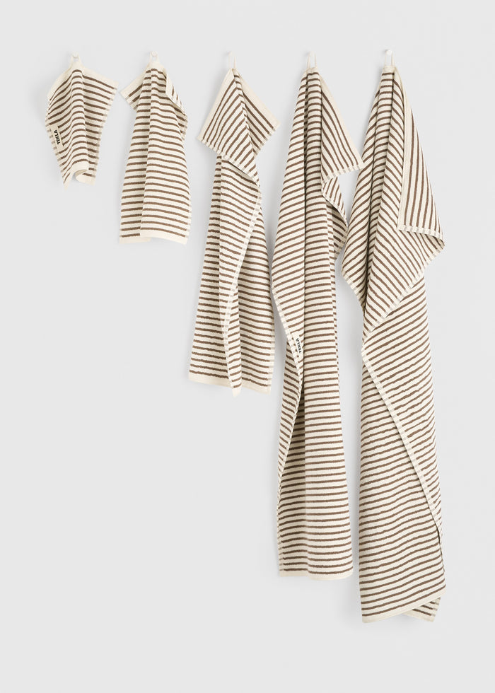 Tekla Towel - Kodiak Stripes