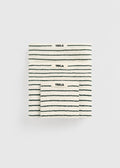 Tekla Towel - Racing Green Stripes