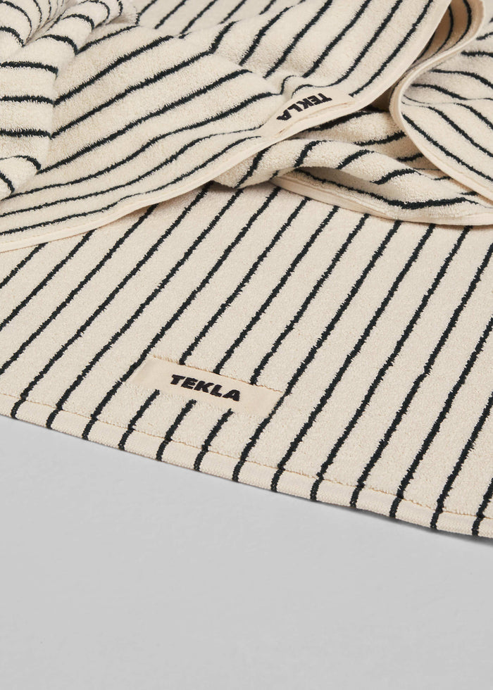 Tekla Towel - Racing Green Stripes