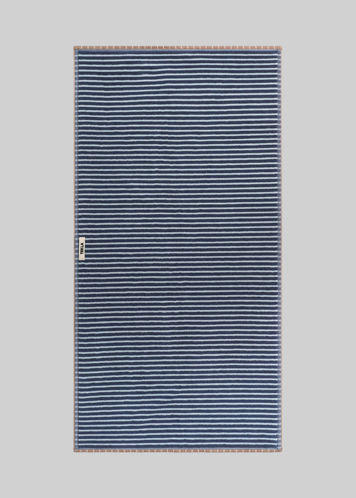 Tekla Towel - River Stripes