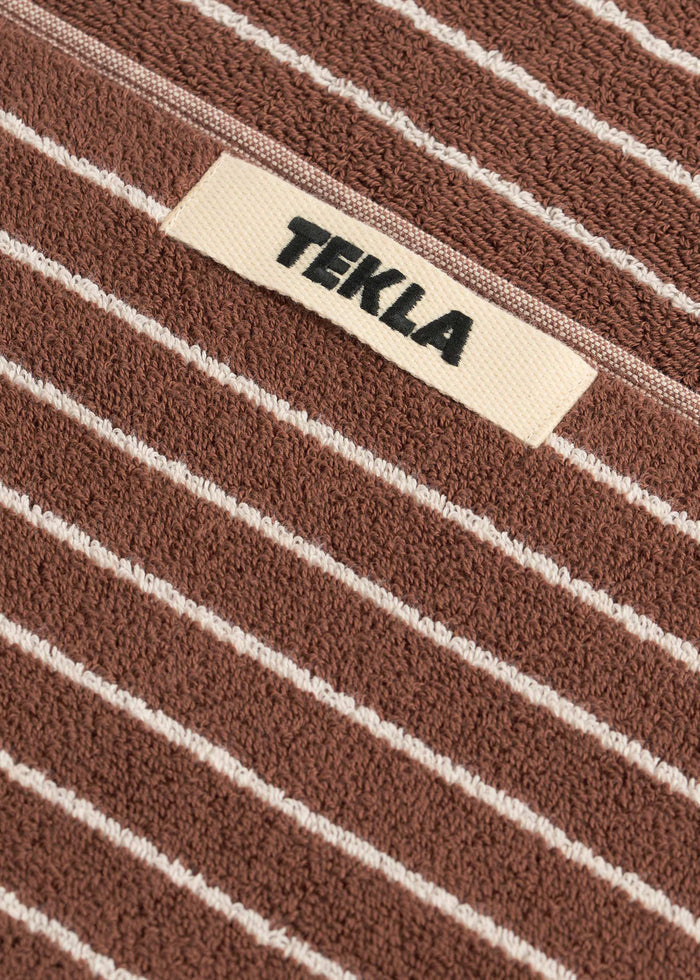 Tekla Towel - Rust Stripes