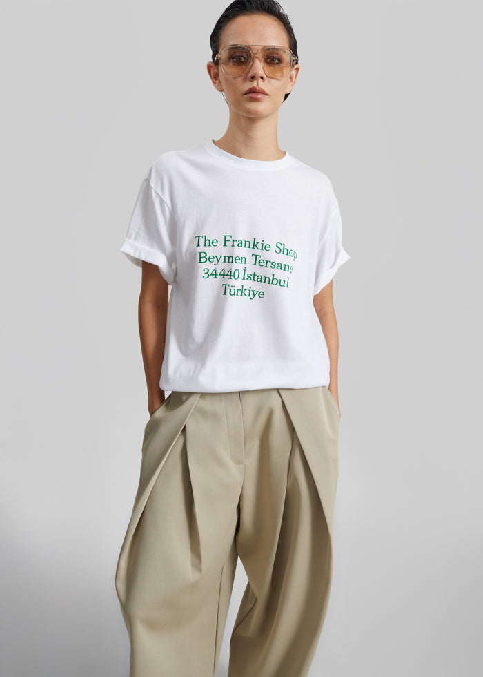 TFS Beymen T-Shirt - White/Green