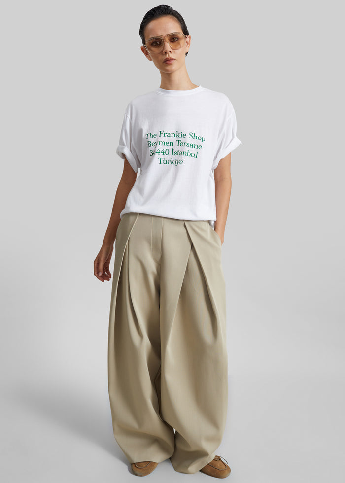 TFS Beymen T-Shirt - White/Green