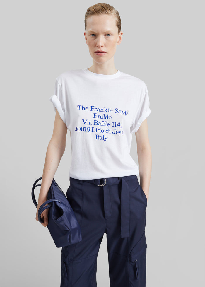TFS Eraldo T-Shirt - White/Blue