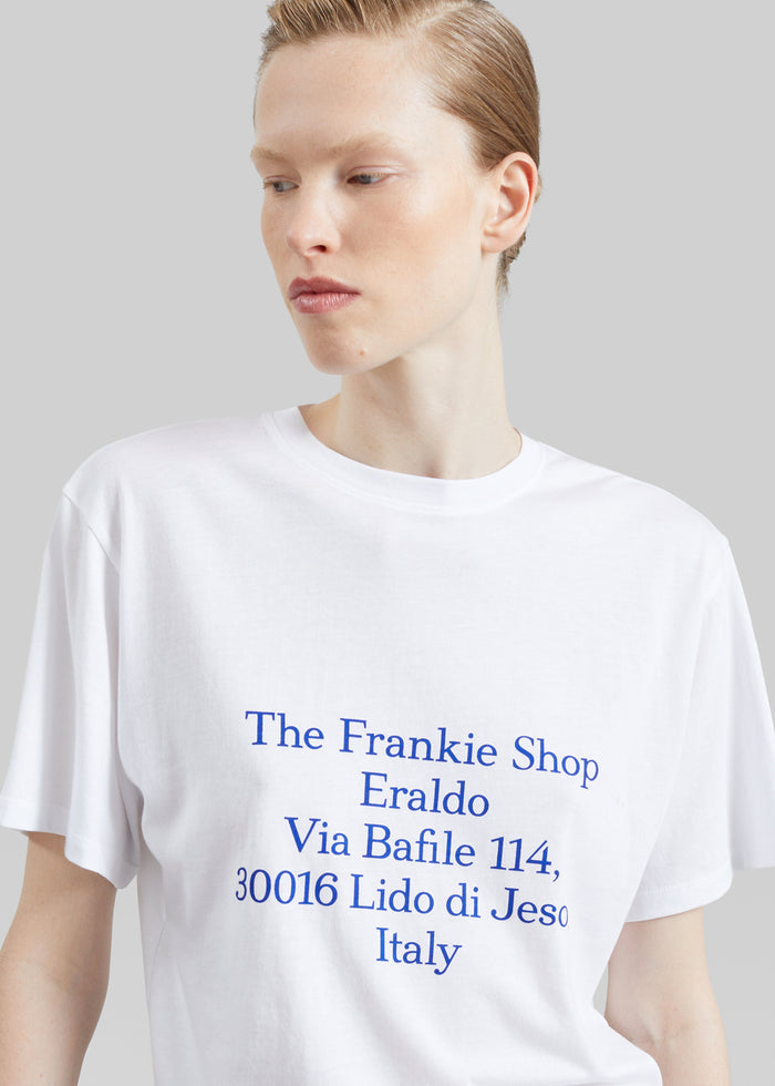 TFS Eraldo T-Shirt - White/Blue