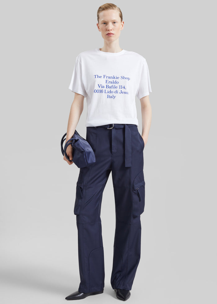 TFS Eraldo T-Shirt - White/Blue