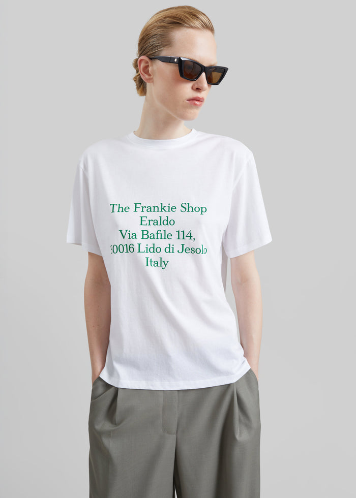 TFS Eraldo T-Shirt - White/Green