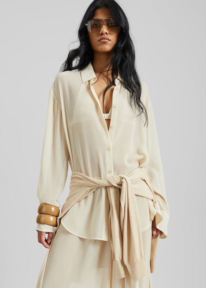 TFS Glossy Bangle - Camel