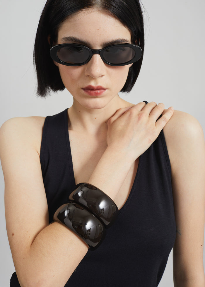 TFS Glossy Bangle - Dark Brown