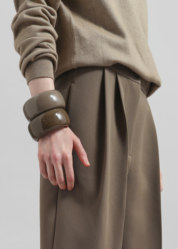 TFS Glossy Bangle - Mocha