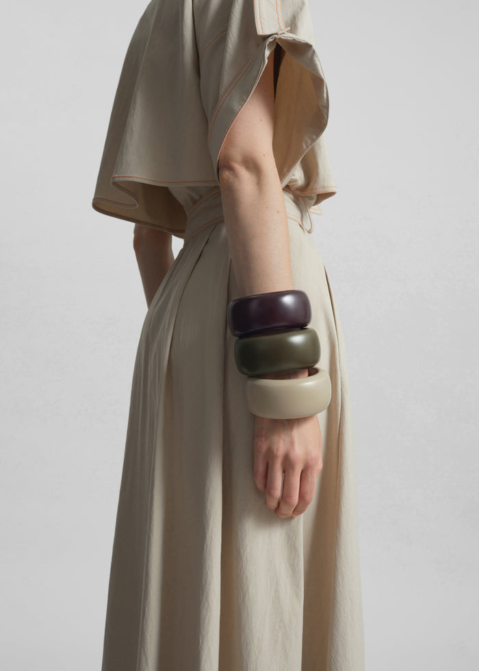 TFS Matte Bangle - Cement