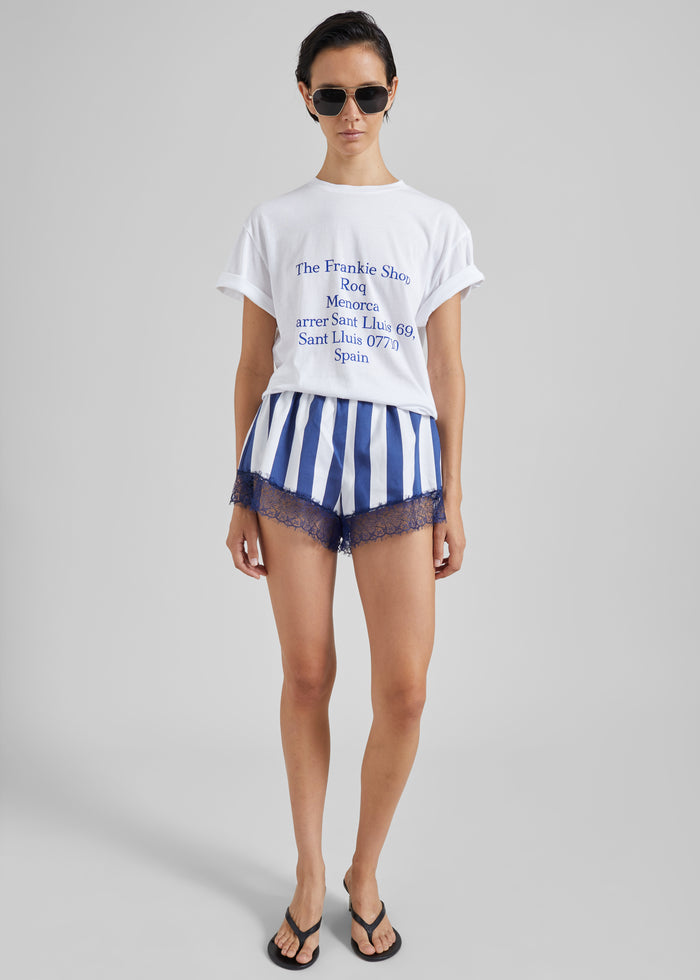 TFS Roq T-Shirt - White/Blue