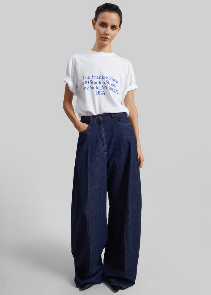TFS Stanton T-Shirt - White/Blue