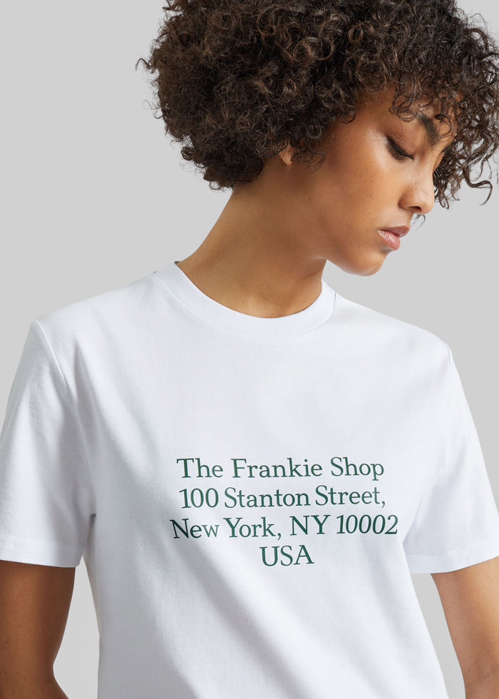TFS Stanton T-Shirt - White/Green
