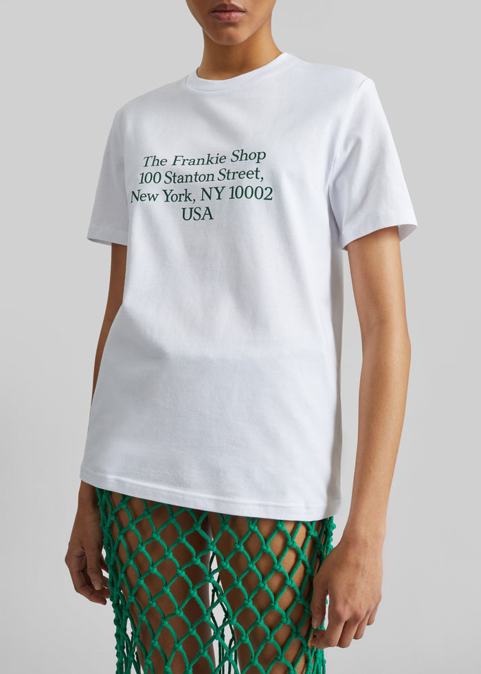 TFS Stanton T-Shirt - White/Green