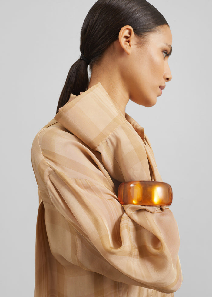 TFS Transparent Bangle - Amber
