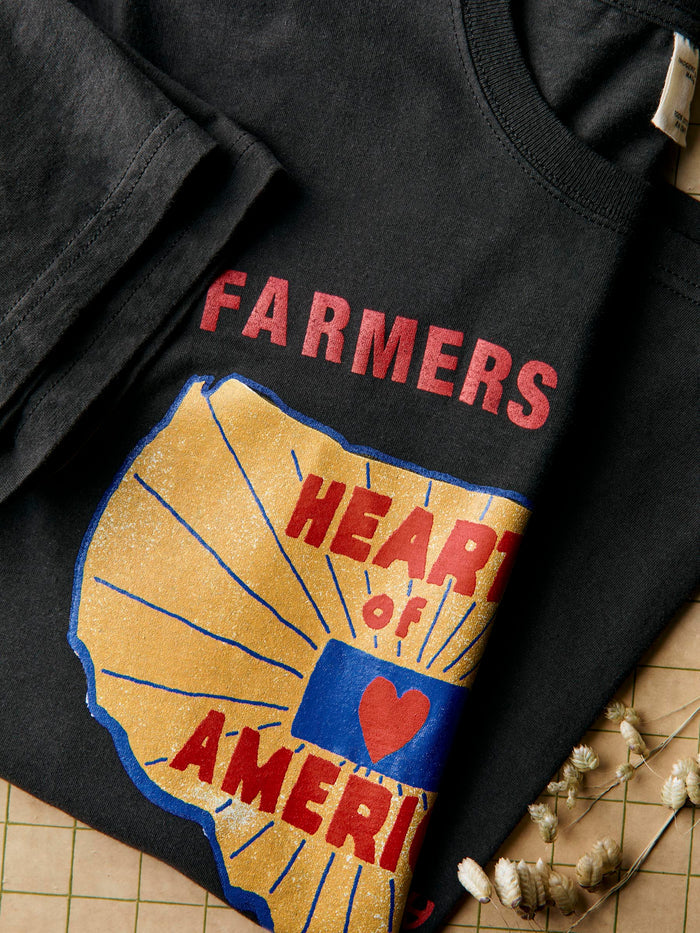 Dark Slate Gray the "heart of america" tee