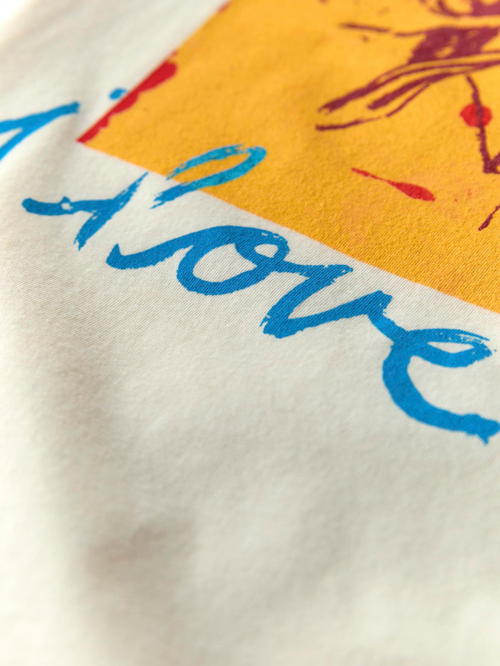 Light Gray the "i love you" tee