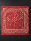 Dark Slate Gray the "muerte" bandana in red