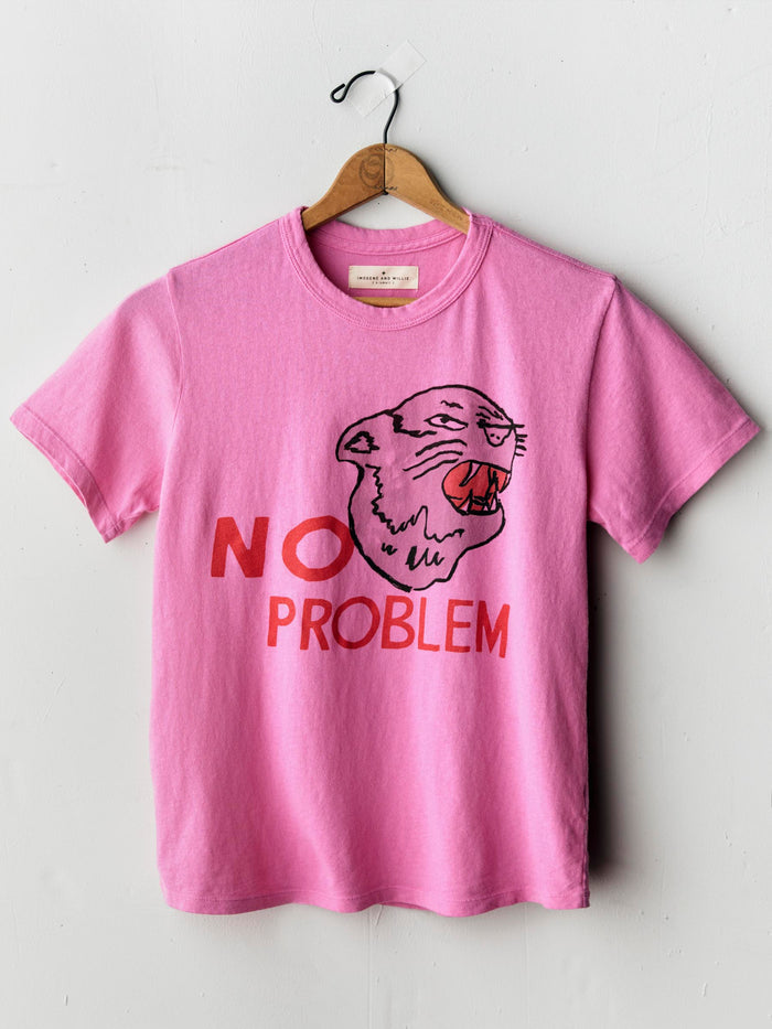 Light Gray the "no problem" tee