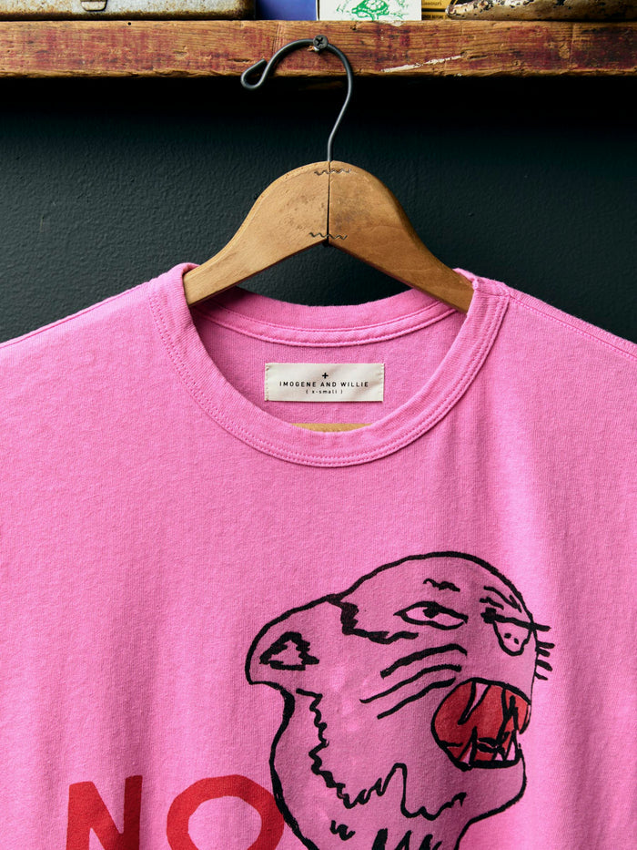 Hot Pink the "no problem" tee