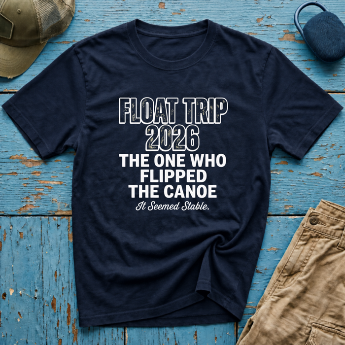The One Who Flipped the Canoe Graphic T-Shirt