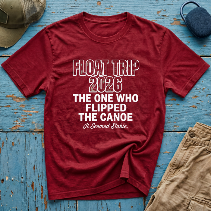 The One Who Flipped the Canoe Graphic T-Shirt