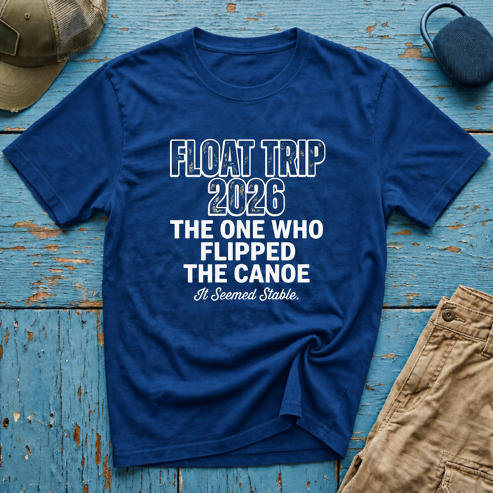 The One Who Flipped the Canoe Graphic T-Shirt