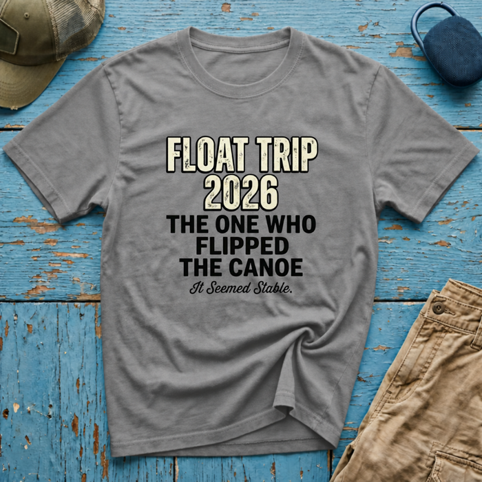 The One Who Flipped the Canoe Graphic T-Shirt