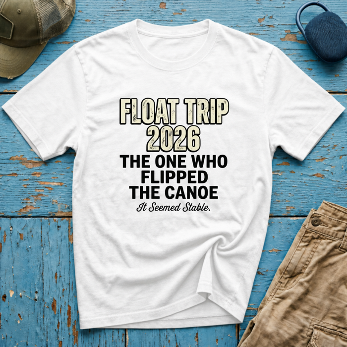 The One Who Flipped the Canoe Graphic T-Shirt