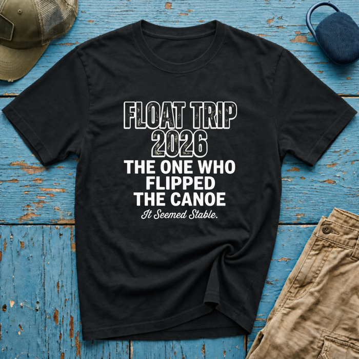 The One Who Flipped the Canoe Graphic T-Shirt