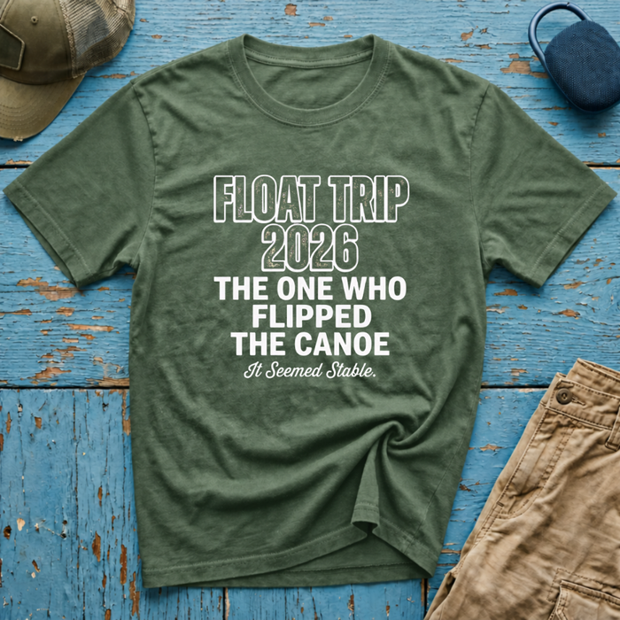 The One Who Flipped the Canoe Graphic T-Shirt