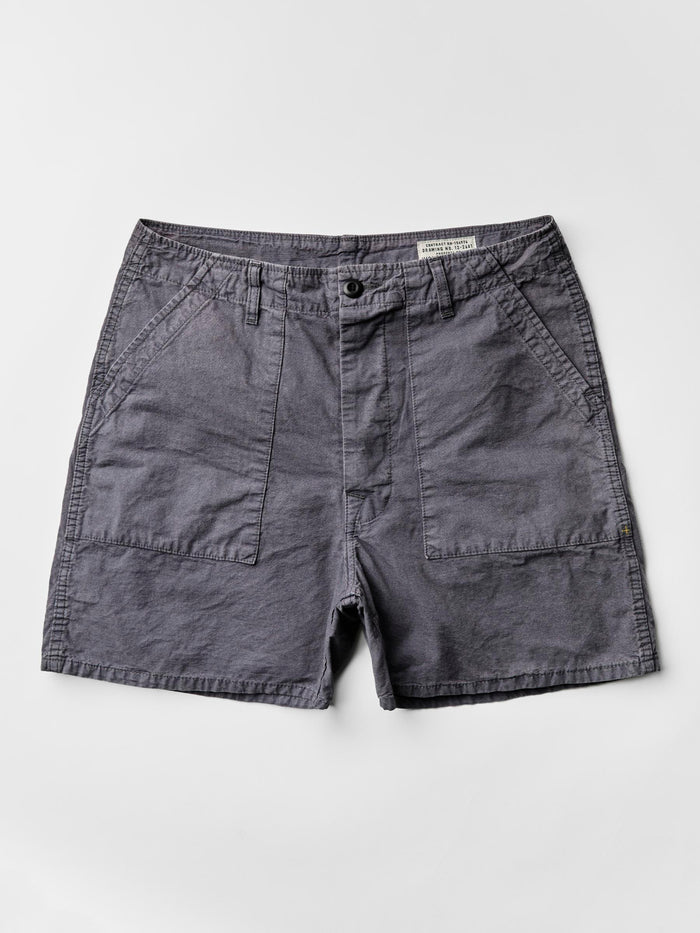 Lavender the ripstop fatigue short in sunfaded navy