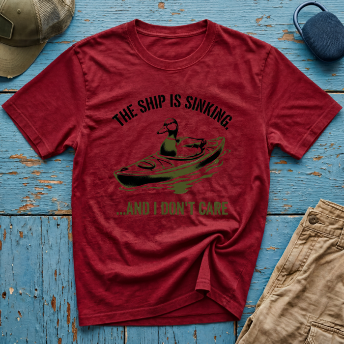 The Ship is Sinking Graphic T-Shirt