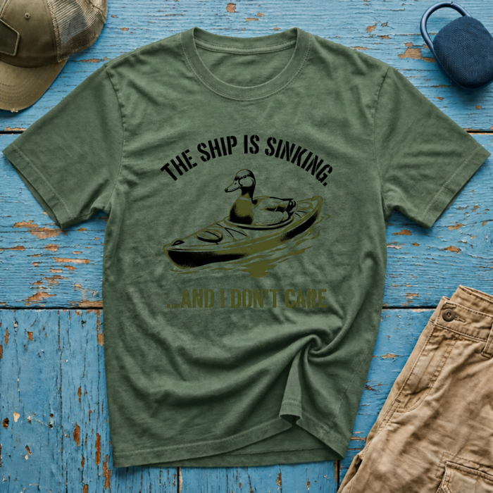 The Ship is Sinking Graphic T-Shirt