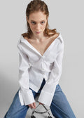 Tiona Fitted Shirt - White