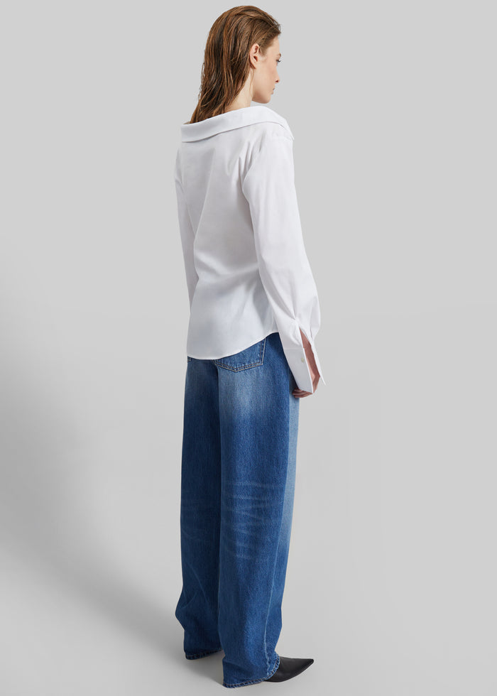 Tiona Fitted Shirt - White