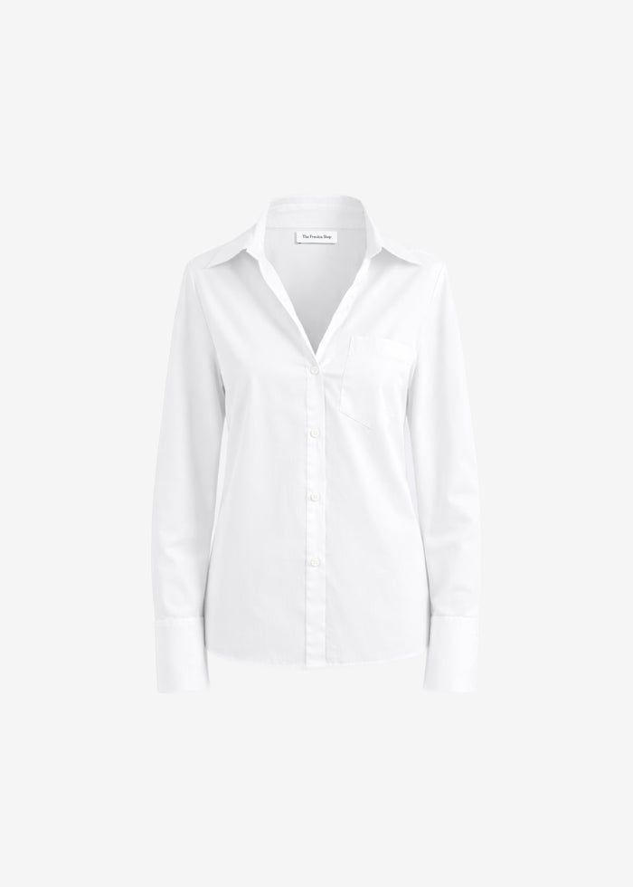 Tiona Fitted Shirt - White