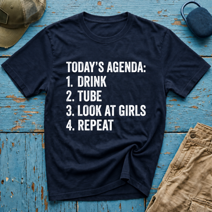 Todays Agenda Graphic T-Shirt
