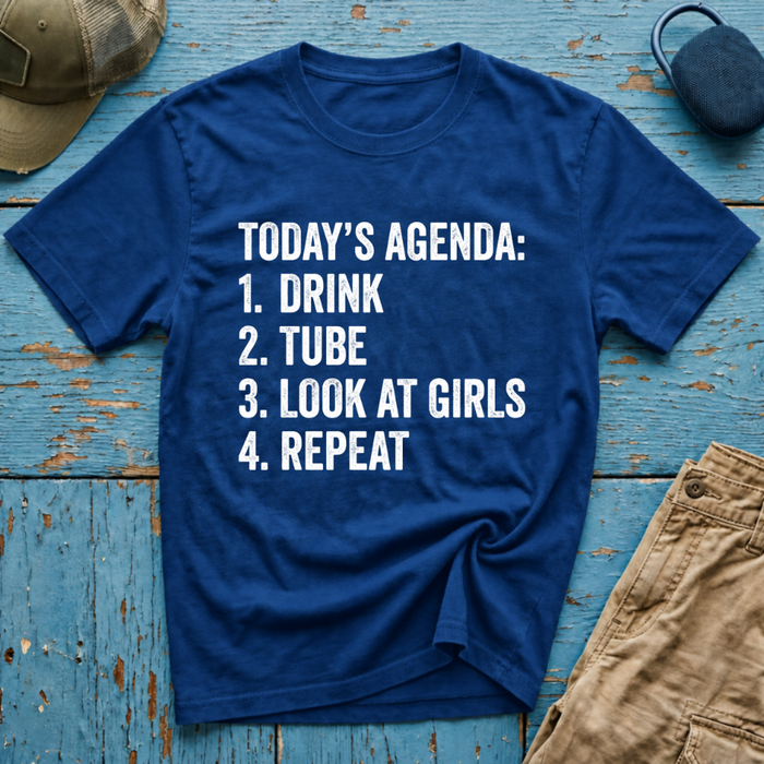 Todays Agenda Graphic T-Shirt